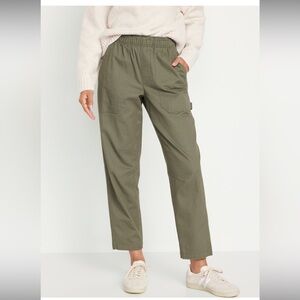 High waisted utility pants